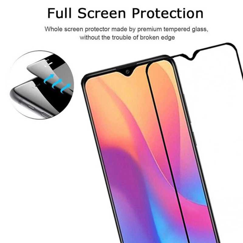 2 шт полная защита экрана из закаленного стекла для Xiaomi Redmi Note 8T Взрывозащищенная защитная стеклянная пленка для Redmi Note 8