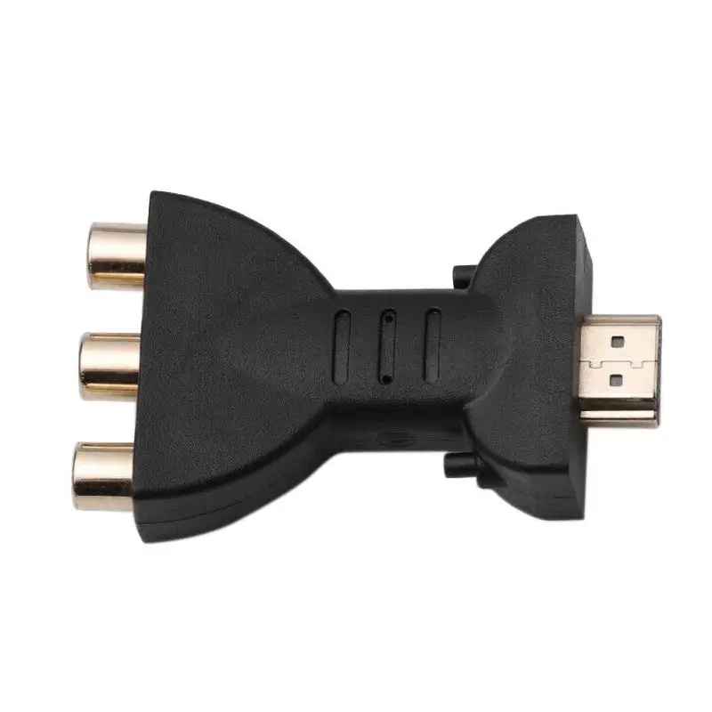 K Support 720P 1080PHDMI To 3 RCA Video Audio Converter HDMI AV Adapter For Signal Transfer TV Supplies |