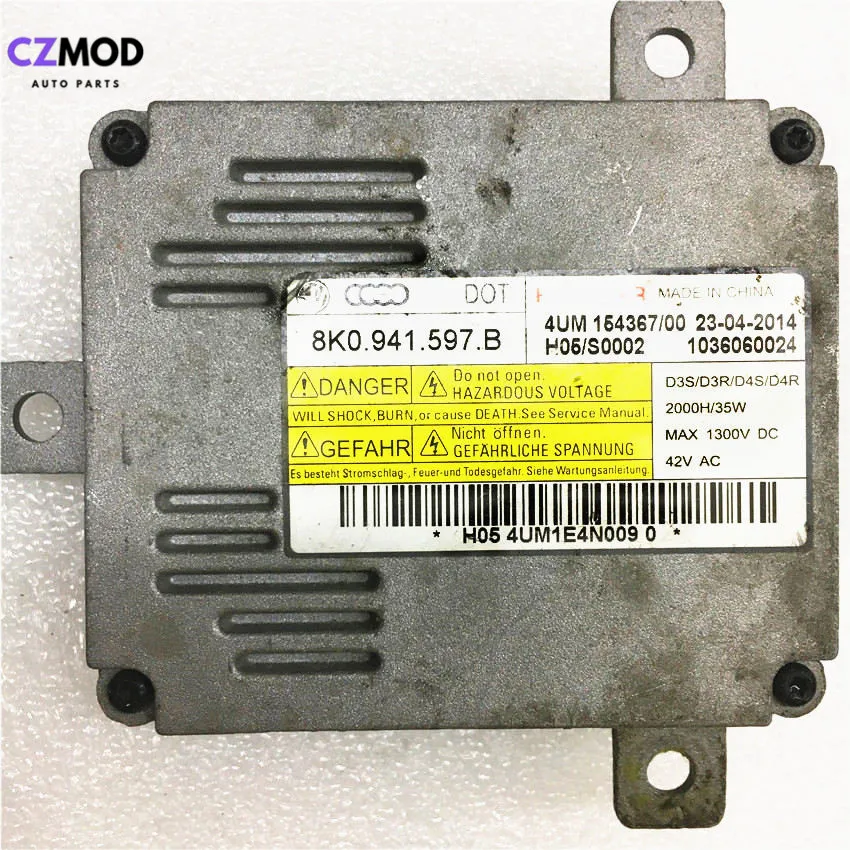 CZMOD оригинальный 8K0. 941.597.B D3S D3R ксеноновые фары HID балласт блок управления 8K0941597B