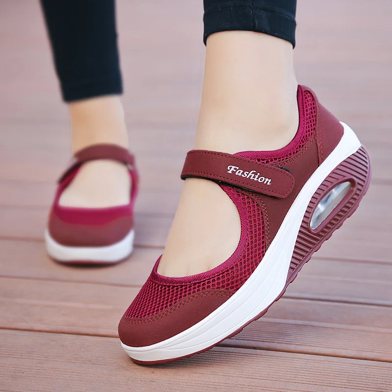 

Summer Fashion Women Flat Platform Shoes Woman Breathable Mesh Casual Shoes Moccasin Zapatos Mujer Ladies Boat Shoes uik9
