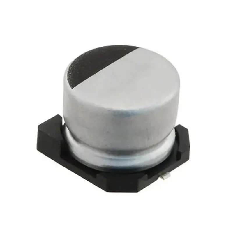Крышка переключения США 10 в 220 мкФ SMD Размер 8*6,5 мм AVE227M10E16T-F CDE высокая частота низкое сопротивление новое и оригинальное 5 шт./лот
