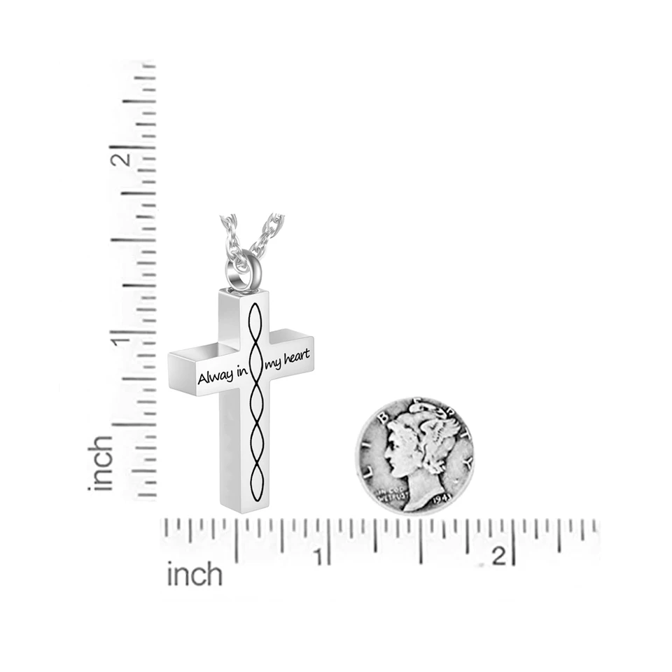 Collana Con Ciondolo A Forma Di Croce Commemorativa Per