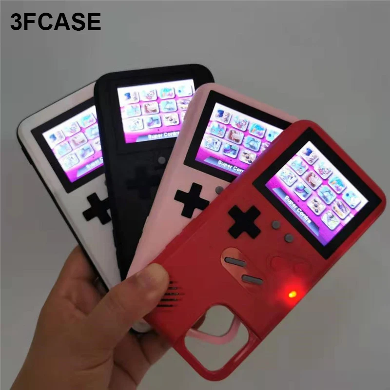 

Drop Shipping Gameboy Phone Case Playable Game Boy Back Cover Teris Retro Console Coque For iPhone 6 7 8 Plus X Xr Xs 11 Pro Max