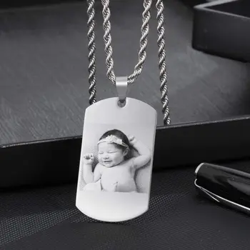 

Personality Picture Valentines Necklace Jewelry Picture Pendant Gift for Mom, Wife, Mother Day Custom