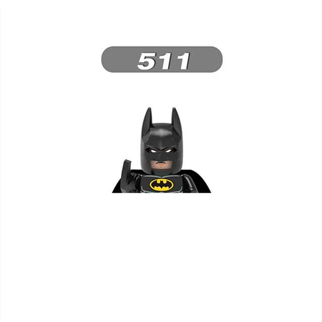 New Batman Building Blocks Movie Superhero Bricks Batman Construction Kit for Children Weapons Mini Bricks Action Figures Toys X-511
