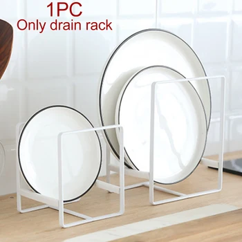 

Floor Type Solid Dish Rack Durable Portable Cup Organizer Bowl Storage Practical Rustproof Simple Wrought Iron Home Kitchen