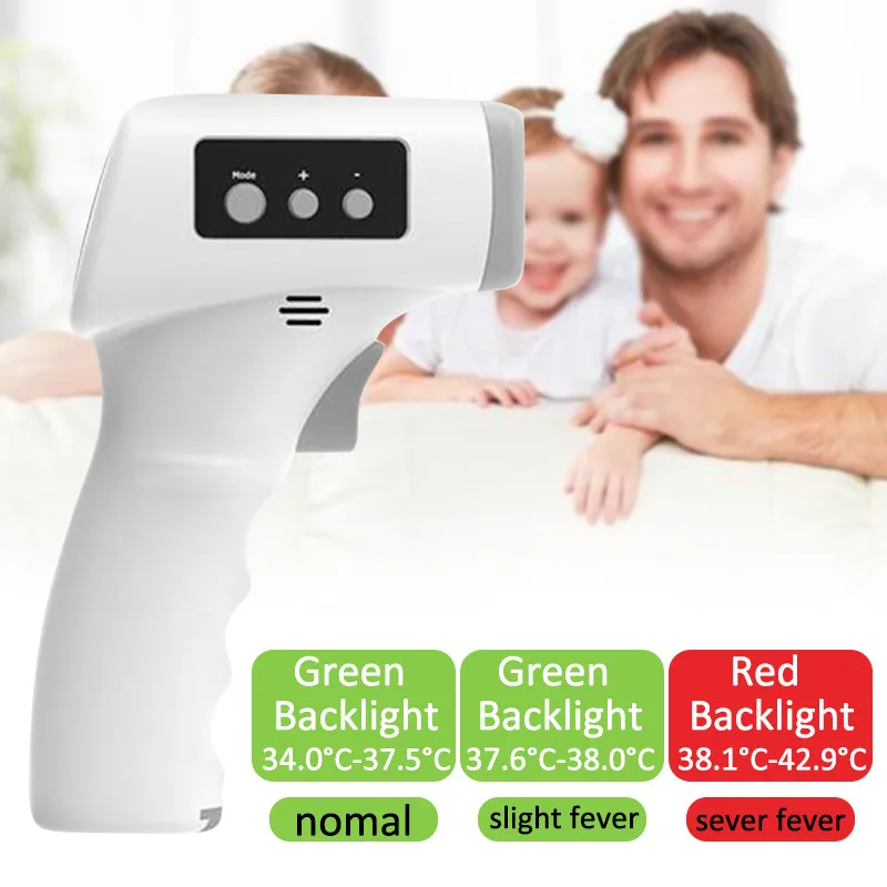 

Muti-fuction Baby/Adult Digital Termomete Infrared Forehead Body Thermometer Non-contact Temperature Measurement Device