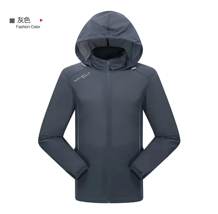 Стиль, быстросохнущая модная воздушная рубашка, ветрозащитная, водостойкая, тонкая, COUPLE'S Wind Shield