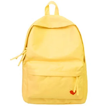 

New High School Student Bag Female Black Canvas Backpack Girl Travel Large Capacity Backpack