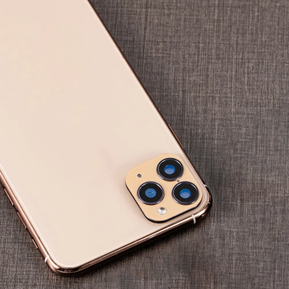 Металлический объектив камеры секундная Замена для iPhone X XS MAX задний объектив para celular