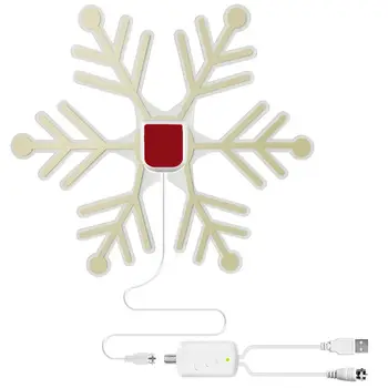 

80 Miles 1080P Indoor Digital Tv Antenna Signal Receiver Amplifier Tv Radius Surf Fox Antena Hdtv Antennas Aerial Mini Dvb-T/T2(