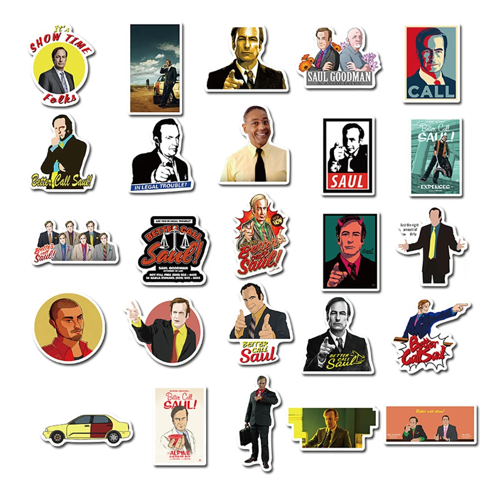 Graffiti Stickers Car Sticker Decal 10/30/50PCS Mixed Better Call Saul