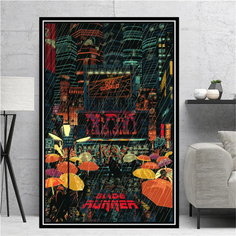 Популярная картина Бегущий лезвие 2049 постеров и принтов Классическая Подарочная