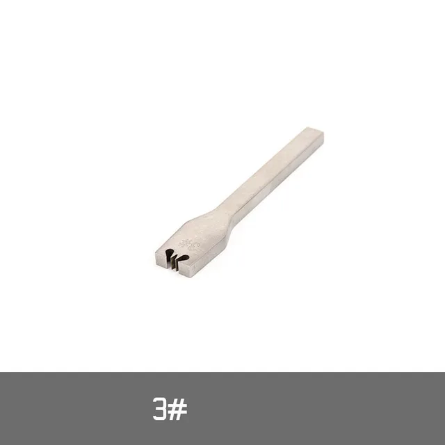 Meetee 1set 3# 5# Steel Alloy Zipper Tooth Removal Tool Code Loading Zip Teeth Pliers DIY Manual Leather Tools Accessories No.3