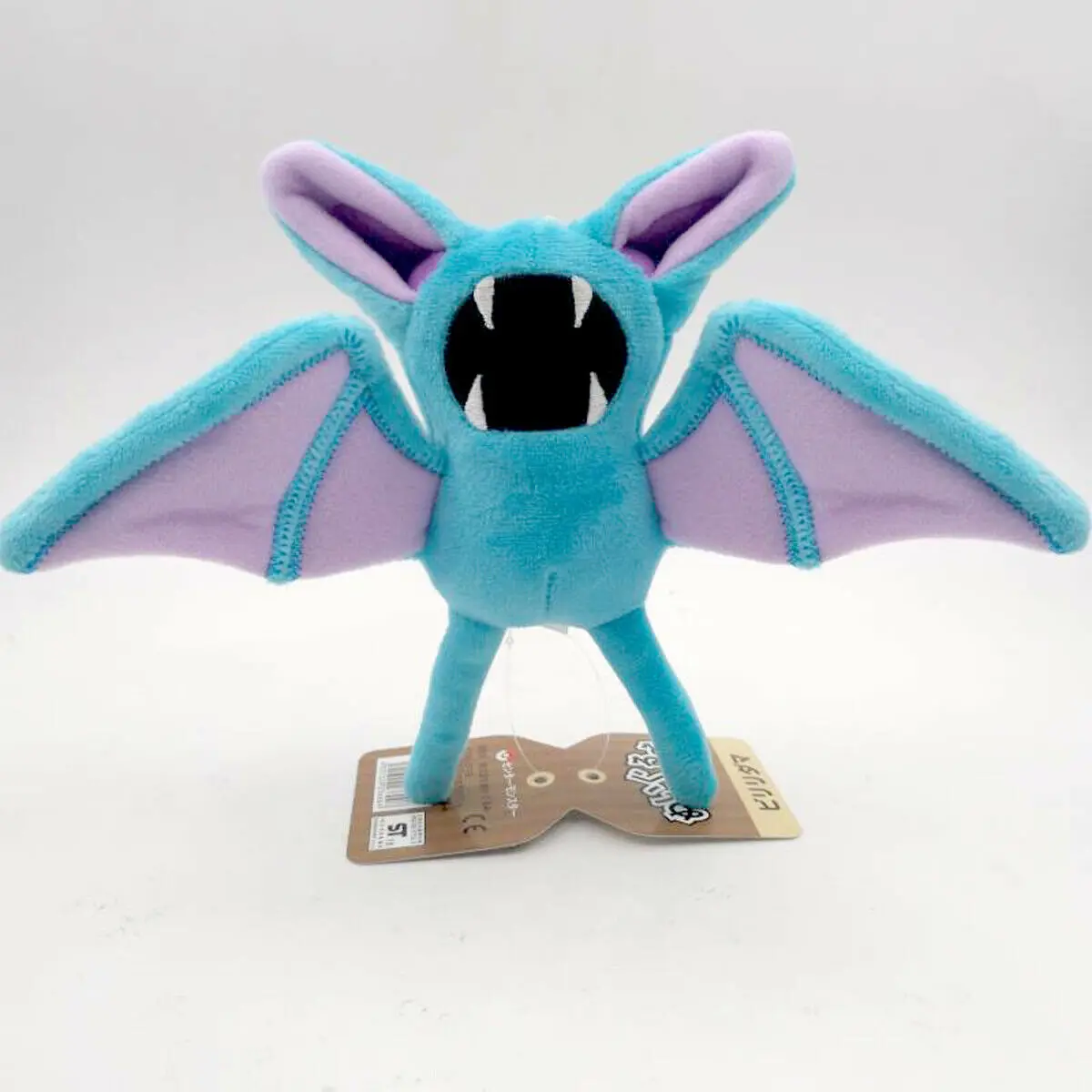 

New Zubat Bat Plush Toy Poison Flying Into Golbat Stuffed Animal Doll 7" Birthday Gift Collection
