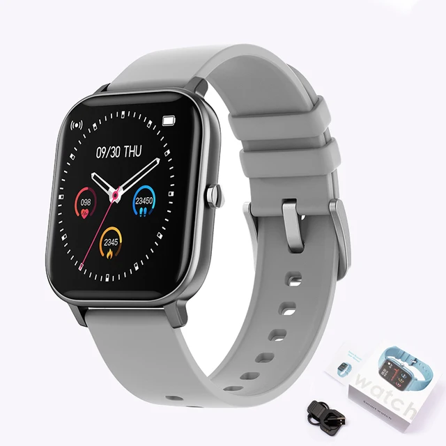 2021 New Full Touch Screen Smart Watch Men Women Sports Multifunction Heart Rate Monitoring Fitness Smartwatch For Xiaomi Huawei 