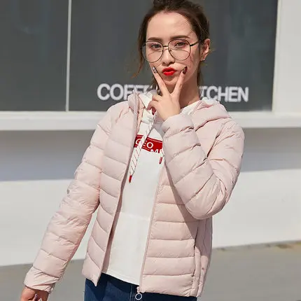 pink Новинка года, парки, базовая зимняя куртка, женские зимние пальто с капюшоном из овечьей шерсти, женская зимняя куртка, верхняя одежда - Цвет: pink