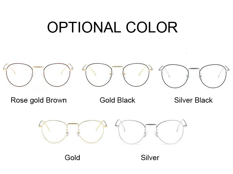 Round Computer Glasses For Men Women Anti Blue Light Blocking Eye Glasses Radiation Protection Gaming Eyeglasses Anti Blue