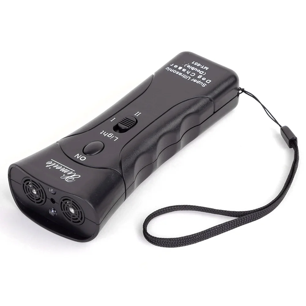 Strengthen Ultrasonic Dog Repeller Training Device Anti Barking Stop Bark Ultrasonic Pet Dog Repeller Drive Away The Vicious Dog