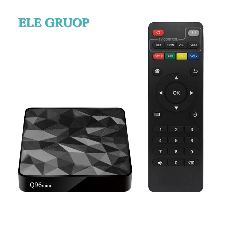 5 шт./лот, DHL, Q96, Мини Android 7,1, ТВ приставка, Amlogic S905W, четырехъядерный, Wifi, 4K HD 1080 P, Bluetooth, медиаплеер, 1ГБ, 8Гб, 2Гб, 16ГБ