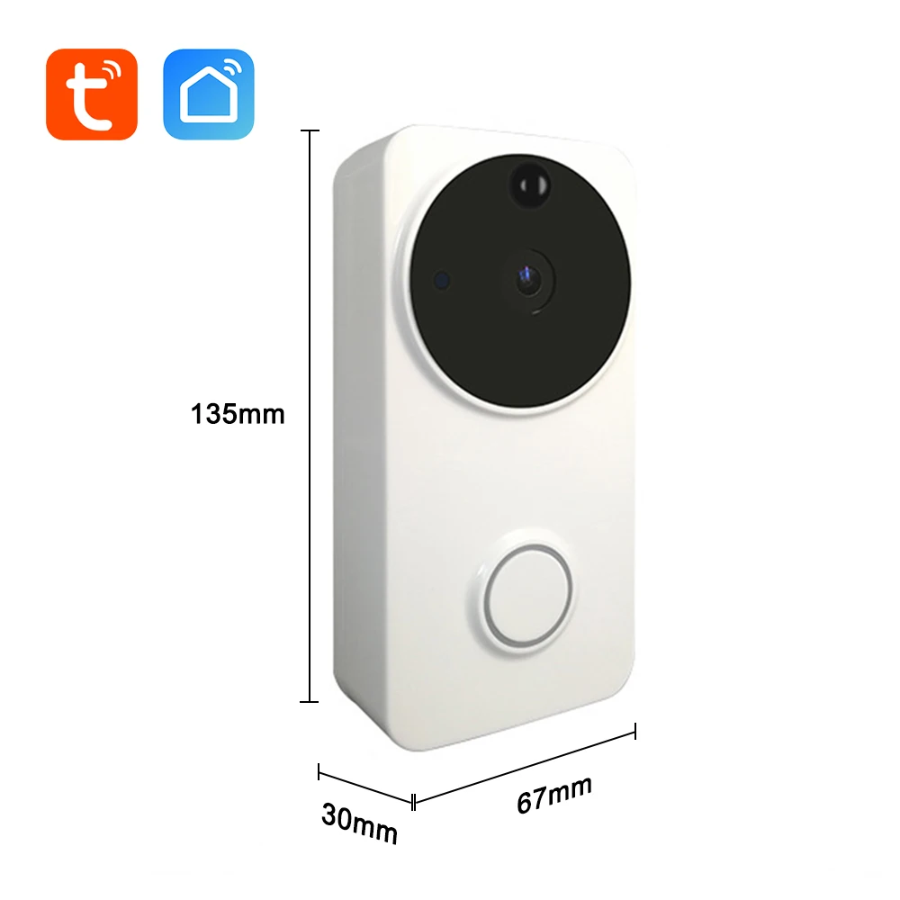 EACHEN WiFi Vedio дверной звонок открытый 1080HD камера(приложение Tuya Smart Life