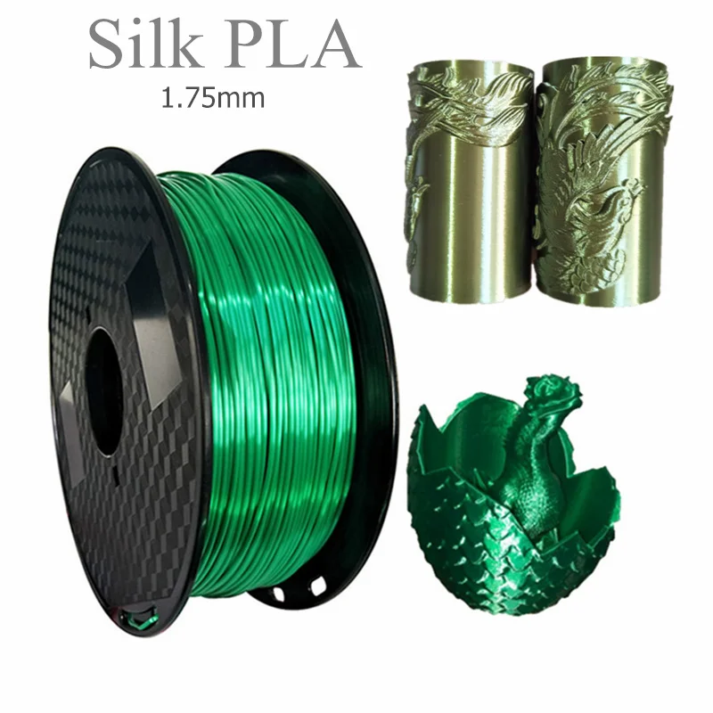 Filamento PLA Bronce para impresión 3D marca Hello3D 1.75mm 1Kg