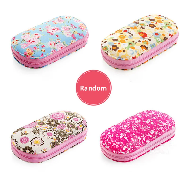 1pcs Sewing Kit Портативная швейная коробка швейная нить рукоделие ножницы безопасные булавки брошь иглы Набор для шитья DIY вышивка ручной работы инструменты - Цвет: 1pcs Sewing Kit