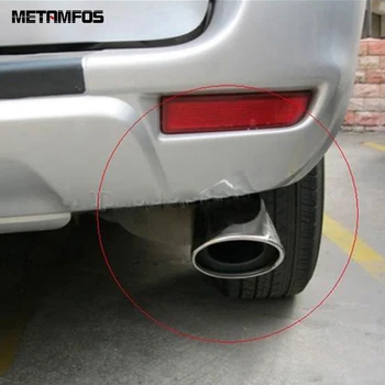 

For Toyota Rav4 Rav 4 2009 2010 2011 Stainless Steel Muffler Exhaust Pipe Tailpipes Silencer Exterior Accessories Car Styling