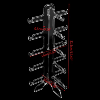 

5 Layers Glasses Eyeglasses Sunglasses Show Stand Holder Frame Display Rack