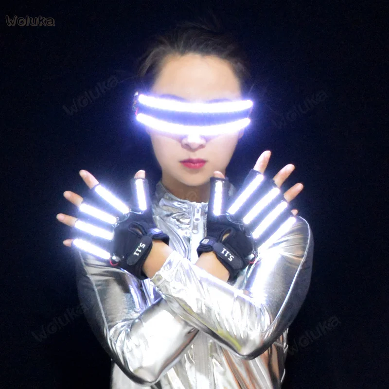 Led Light Gloves Led Flashing Glasses Laser Costumes Laser Performance