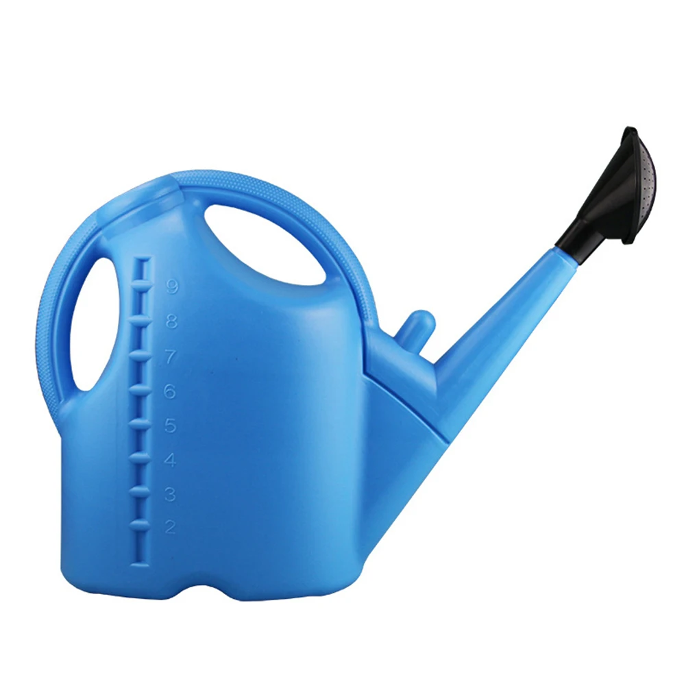 

5L/8L Plastic Watering Kettle Large Capacity Long Mouth Thickened Flower Vegetable Watering Can Garden Tools #W0