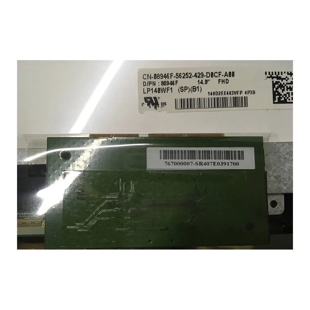 14.0 노트북 LCD 패널 Fhd 1920*1080 화면 08946F LP140WF1-SPB1 어셈블리 Dell Latitude e7440 7440