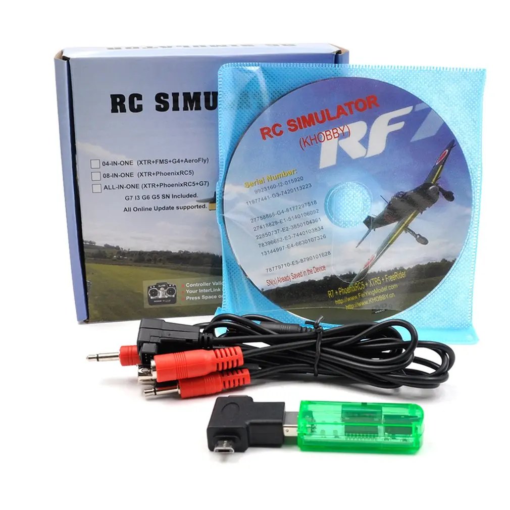 22 в 1 RC беспроводной симулятор полета Realflight G7 phoenix 5 0 для Flysky i6x/ FUTABA/ Radiolink AT9s at10 |