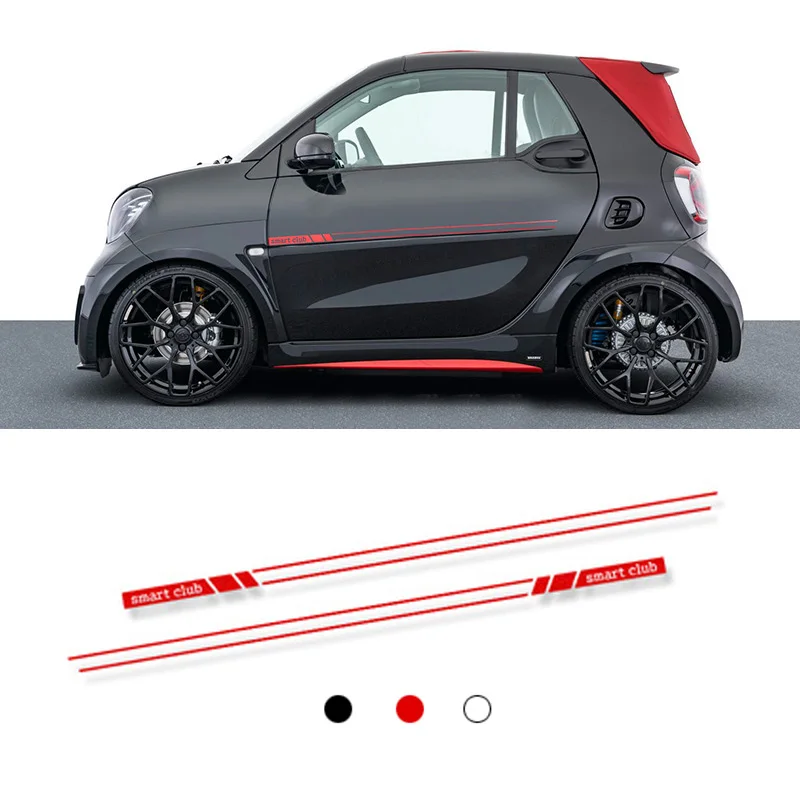 Simple Smart Club Modified Decal Vinyl Overlay Diy Graphics Wrap Kit