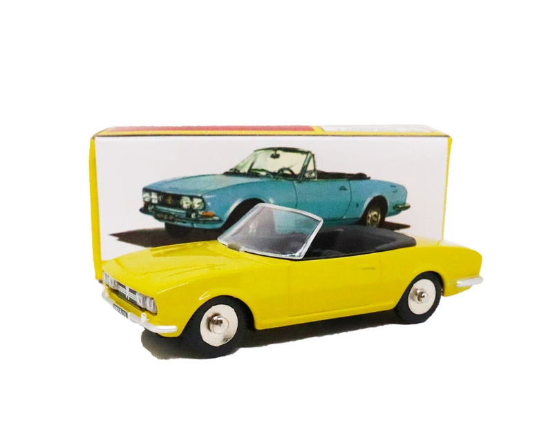 1:43 Dinky Toys peugeot 504 CABRIOLET литой модельный автомобиль