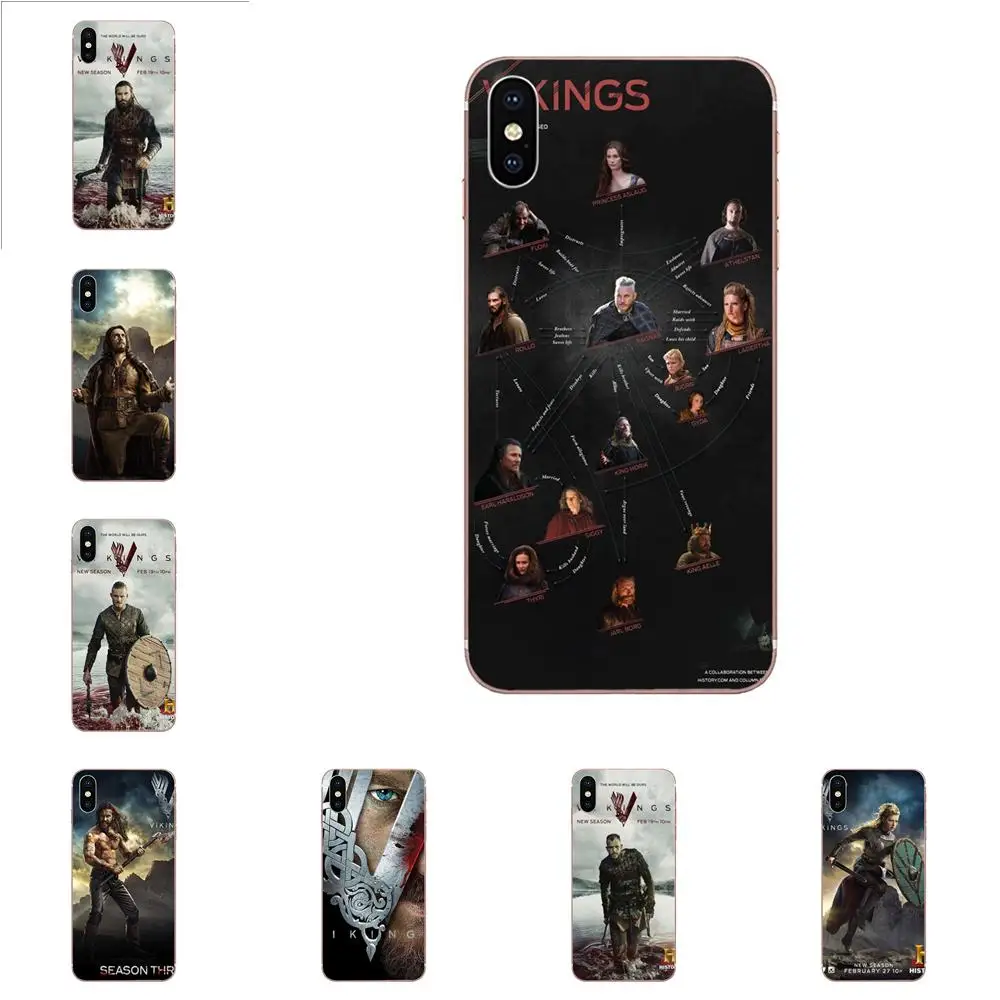 

Tv Vikings Season 3 Poster Soft TPU Print Cover Case For Xiaomi Redmi Note 2 3 3S 4 4A 4X 5 5A 6 6A Pro Plus