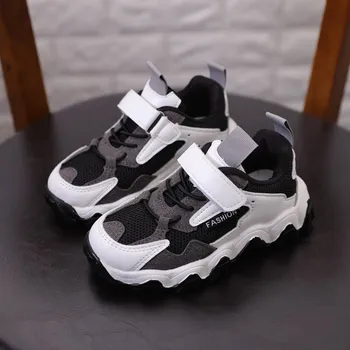 

New Kids Boys Sneakers Children Autumn Winter Sports Casual Shoes For Big Girls Mesh Breathable Shoe 3 4 5 6 7 8 9 10 11 12 Year