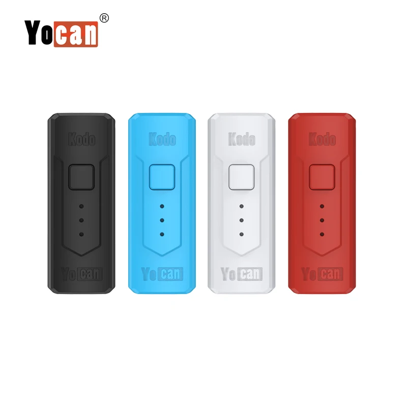 Оригинальный бокс-мод Yocan Kodo 400 мАч с регулируемыми тремя уровнями напряжения 510