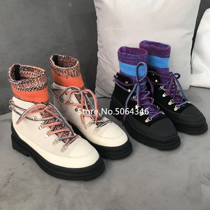 Hodgskin/Новые фирменные дизайнерские женские зимние ботинки осенне из вязаной кожи