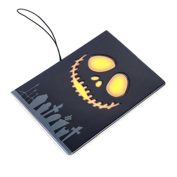 

Women Men Holder 3D Skull Passport Holder Passport Cover Documents Package Essential Travel Halloween Pumpkin Passport Cover