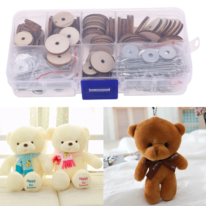Doll Joints for Bear Toys Doll Accessories Making Joints DIY Material Scrapbook Crafts Making 50 Sets