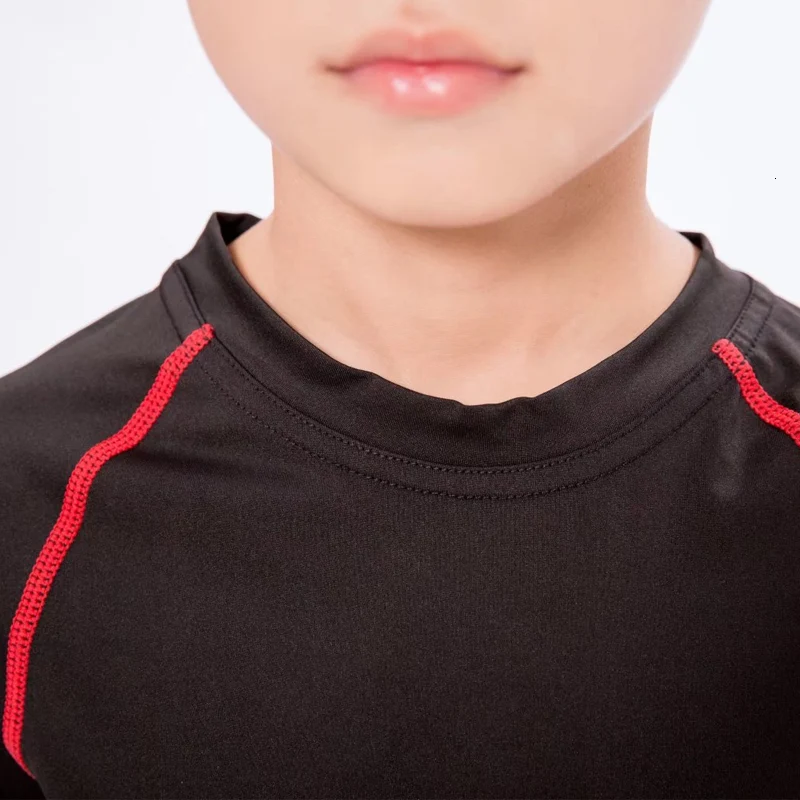 winter for boy rash guard kit boy long sleeve thermal knitwear MMA Compression Clothing thermal underwear Men XS-L