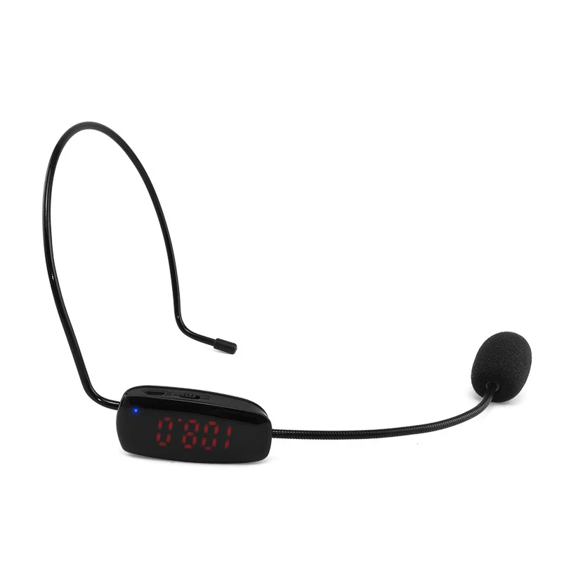  Promotion--Portable Fm Wireless Microphone Headset Head-Mounted Megaphone Radio Mic for Loudspeaker - 4000053233214