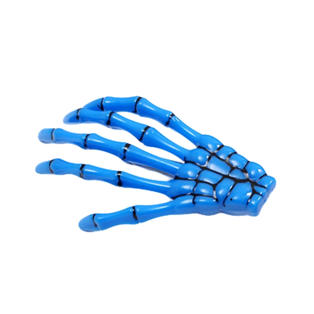 Punk Women Skeleton Claw Zombie Hand Hair Clip Hairpin Bobby Pin Halloween Decor unique hair decor for Halloween party Hairpin