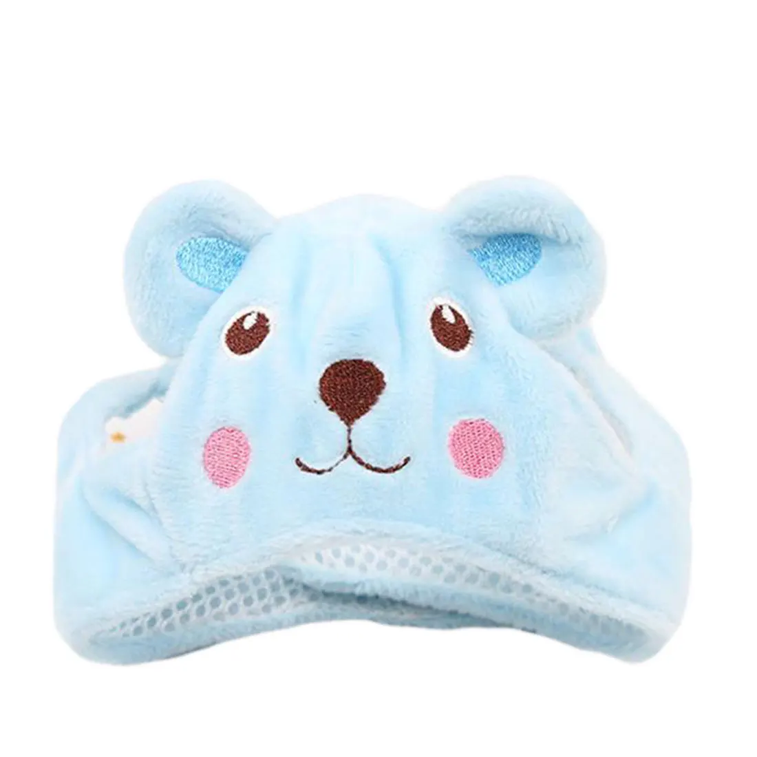 Bear Шапочка для домашних собак, чихуахуа, милая шляпа для собак в форме животного, кепка для собак, дешевые аксессуары колпачки для домашних животных, шапки для домашних животных, Забавный костюм для косплея - Цвет: Bear