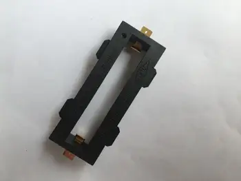 

HJXY 1Pcs/lot High Quality 1 X 26650 Battery Holder SMD With Bronze Pins 26650 Battery Storage Box TBH-26650-1C-SMT