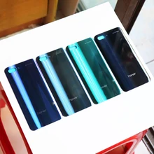 Для huawei Honor 10 Задняя стеклянная крышка батареи задняя дверь Honor10 крышка батареи Корпус панель Honor10 задний Чехол Замена