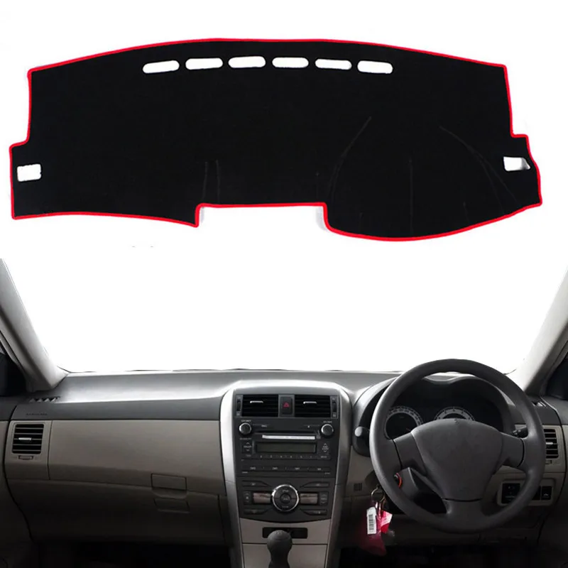 For Toyota Corolla Axio Fielder 2007 2008 2009 2010 2011 Dashboard Cover Pad Mat Dash Sun Shade Protector Carpet Car Accessories |