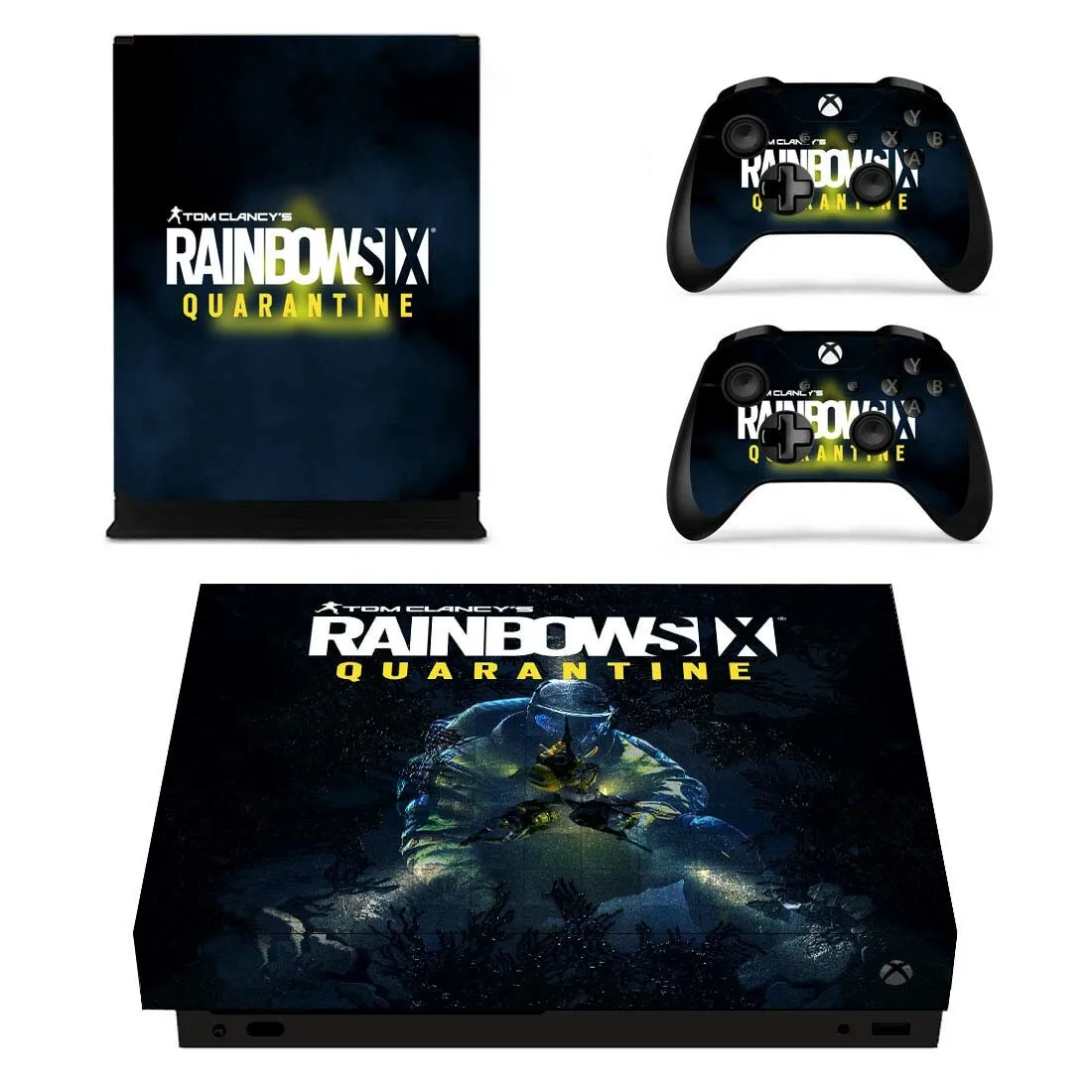 Rainbow Six: наклейка s для Xbox One X виниловые наклейки для кожи Pegatina для Xbox one X консоли удаленные контроллеры Скины