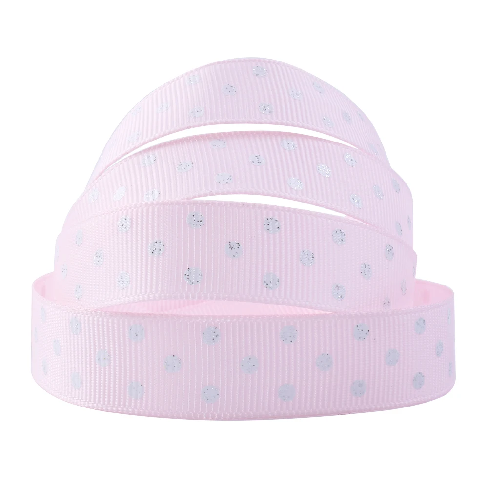 David Accessories 16 мм однотонные блестящие туфли polka dot grosgrain лента 50 ярдов, DIY упаковка hairbow аксессуары для одежды, 50Yc3333 - Цвет: 1049289010